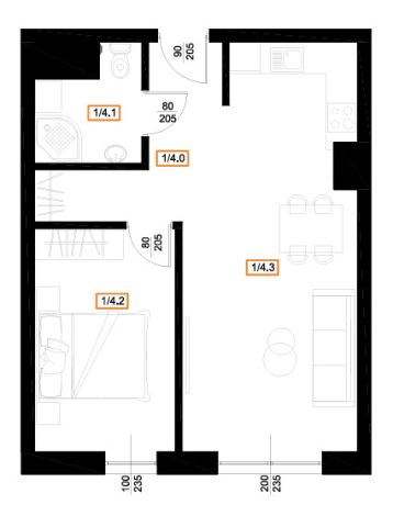 Mieszkanie 2-pokojowe Rumia, ul. Dolna. Zdjęcie 8