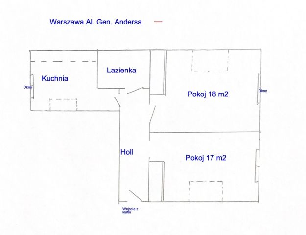 Mieszkanie 2-pokojowe Warszawa Śródmieście, ul. gen. Władysława Andersa. Zdjęcie 8