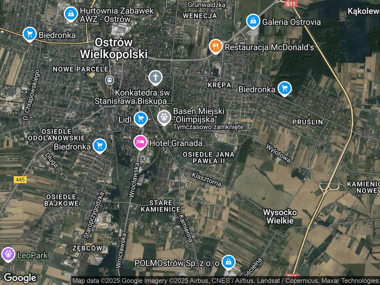 Działka rod Ostrów Wielkopolski, ul. Komuny Paryskiej