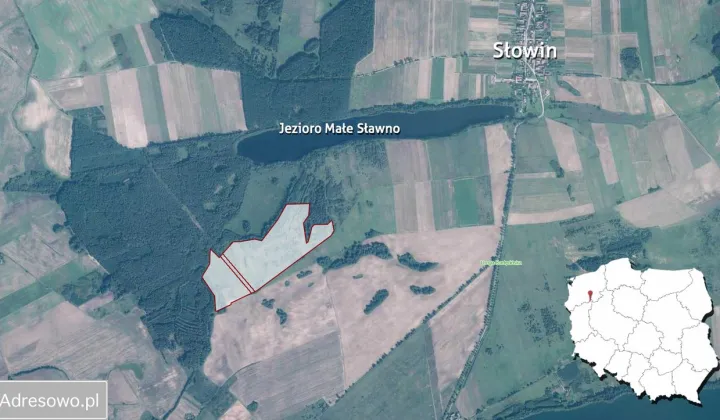 Działka rolna Słowin