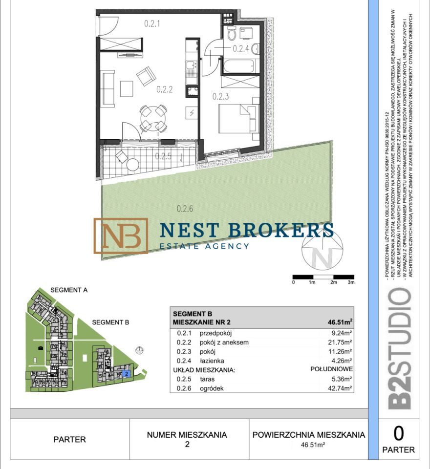 Mieszkanie 2-pokojowe Wieliczka, ul. św. Barbary. Zdjęcie 13