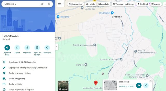 Działka budowlana Gościcino, ul. Granitowa. Zdjęcie 12