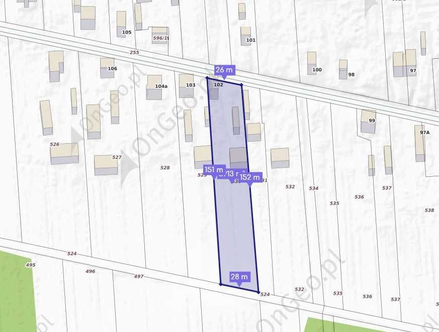 Działka siedliskowa Dobryń Duży. Zdjęcie 7