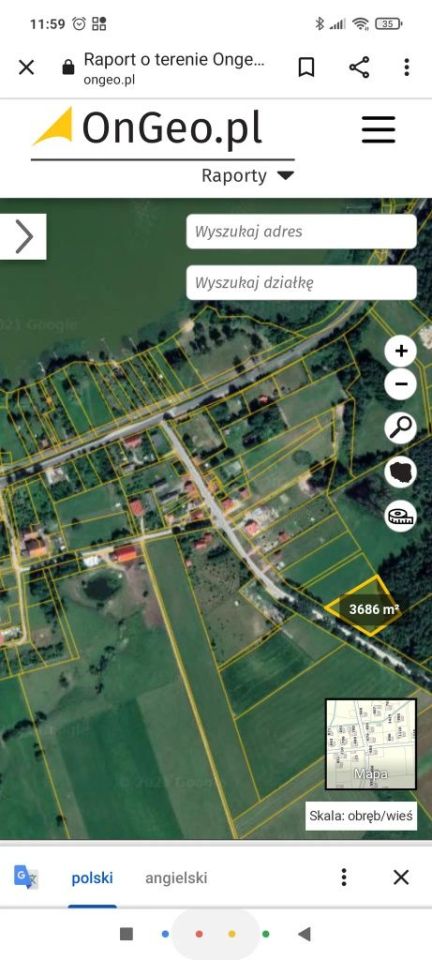 Działka rolno-budowlana Bajtkowo. Zdjęcie 2