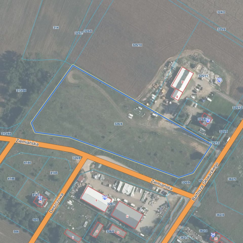 Działka inwestycyjna Sierpc, ul. Bartosza Głowackiego. Zdjęcie 3