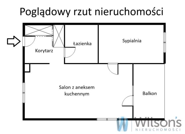 Mieszkanie 2-pokojowe Sobienie Szlacheckie. Zdjęcie 25
