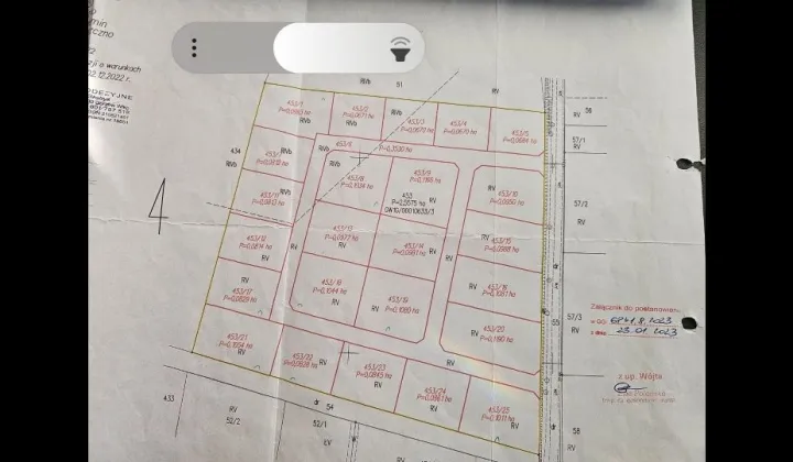 Działka budowlana Bolemin