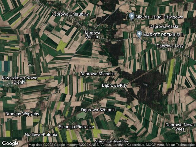 Działka rolno-budowlana Dąbrowa-Michałki. Zdjęcie 1