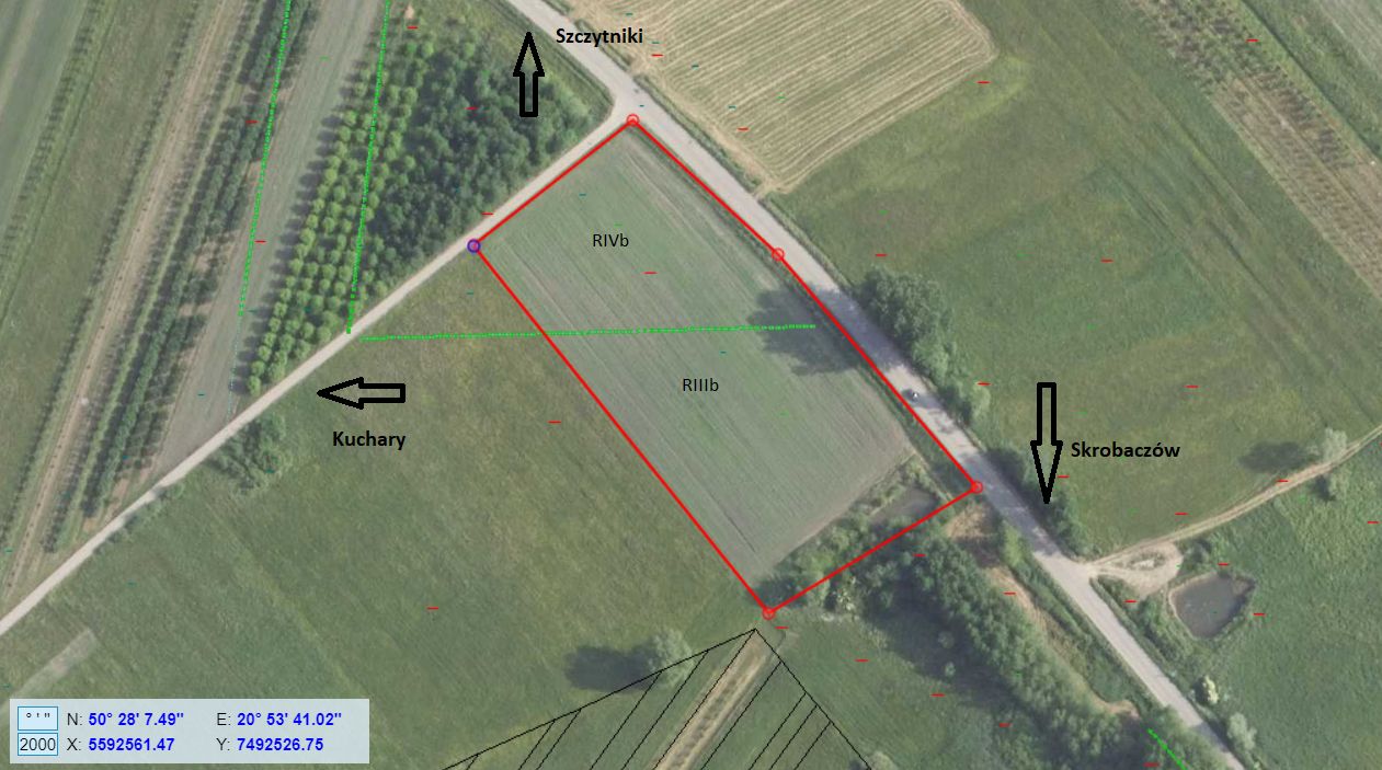 Działka rolno-budowlana Kuchary. Zdjęcie 7