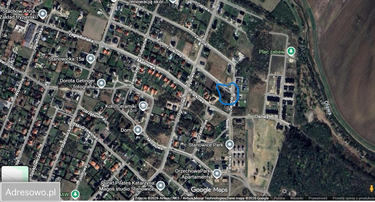 Działka budowlana Stanowice. Zdjęcie 2