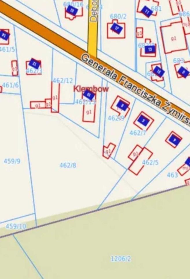 Działka budowlana Klembów. Zdjęcie 2