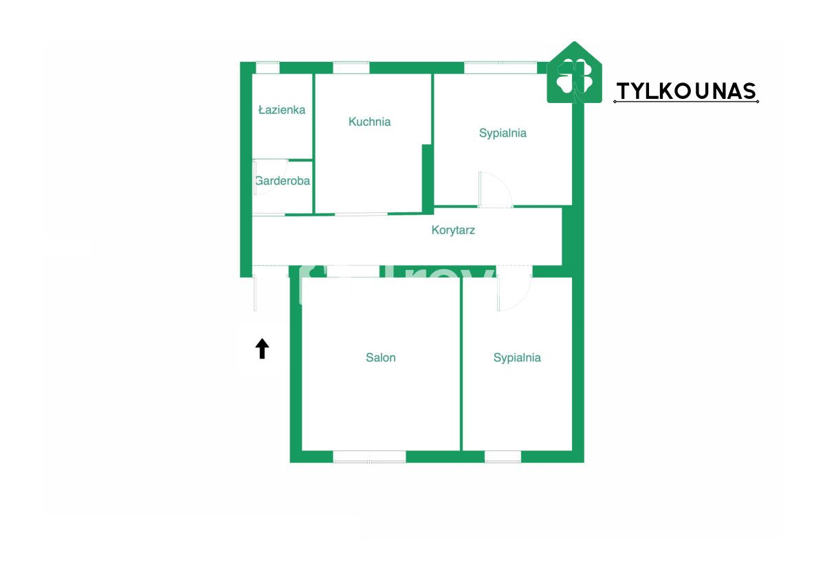 Mieszkanie 3-pokojowe Lębork, ul. Okrzei. Zdjęcie 19