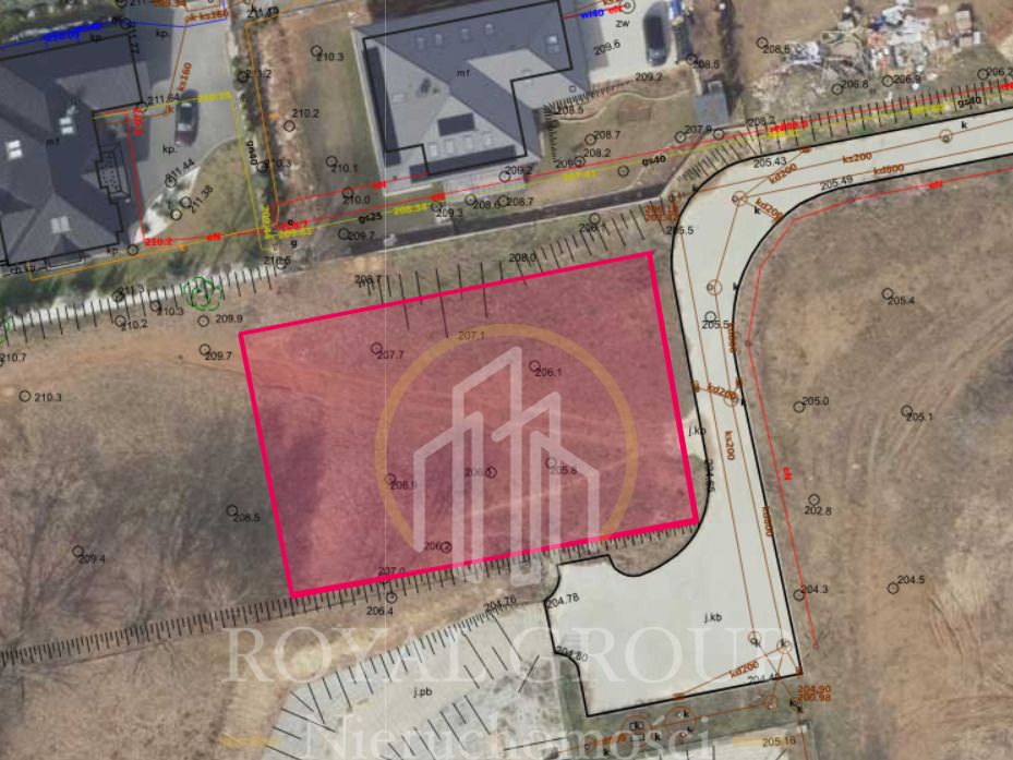 Działka budowlana Lublin Sławin, ul. Skowronkowa. Zdjęcie 1