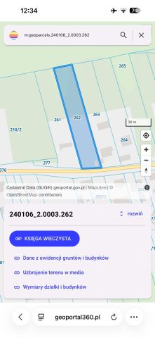 Działka budowlana Goląsza Dolna. Zdjęcie 1