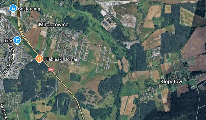 Działka budowlana Miroszowice, ul. Fiołkowa