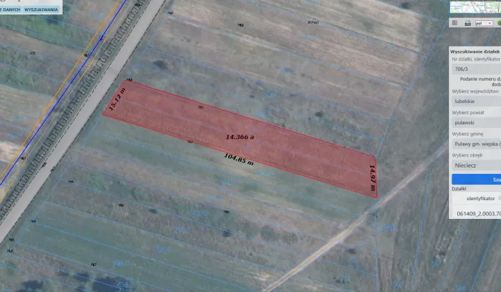 Działka inna Nieciecz