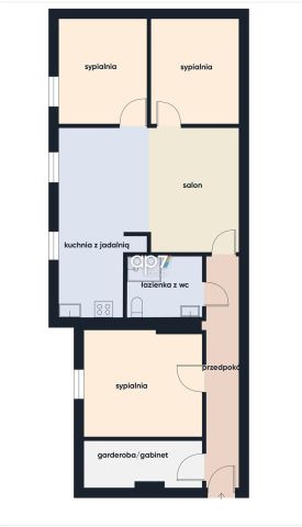 Mieszkanie 4-pokojowe Kraków Grzegórzki, ul. Grzegórzecka. Zdjęcie 16