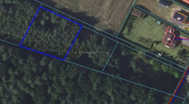 Działka budowlana Zalesie Borowe. Zdjęcie 6