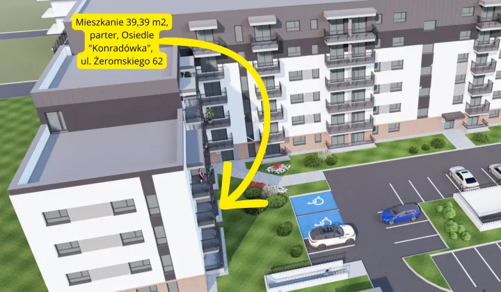 Mieszkanie 2-pokojowe Biała Podlaska, ul. Stefana Żeromskiego