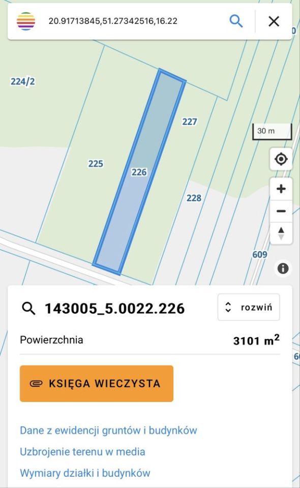 Działka budowlana Zdziechów. Zdjęcie 5