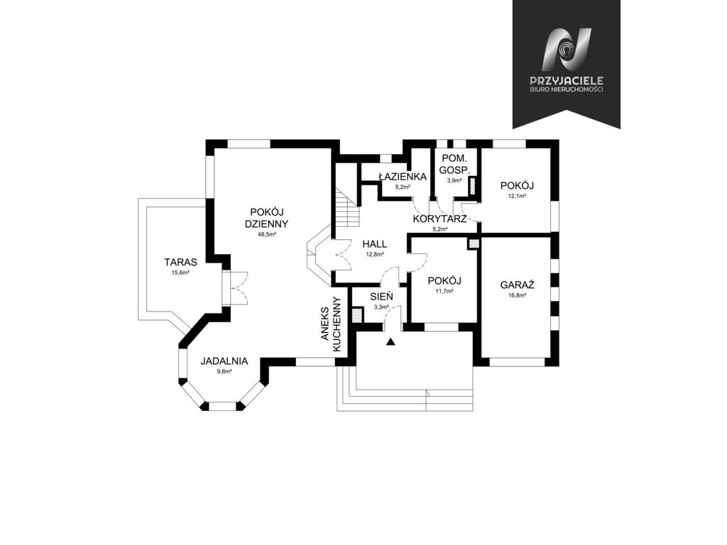 dom wolnostojący, 5 pokoi Małkowo. Zdjęcie 2