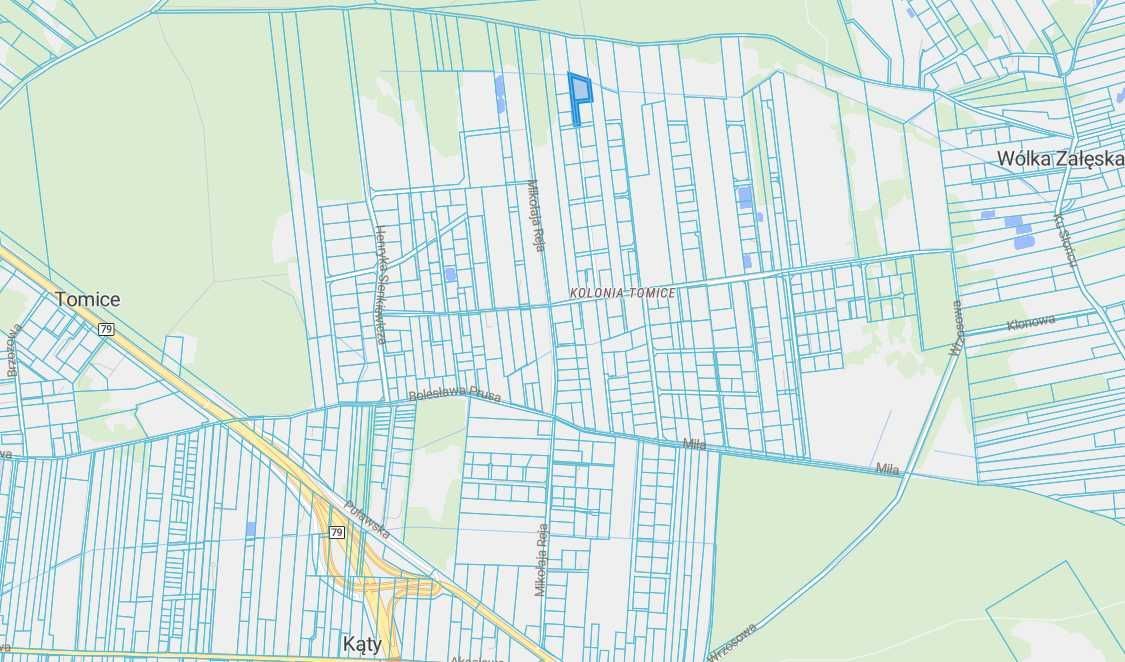 Działka budowlana Tomice. Zdjęcie 5