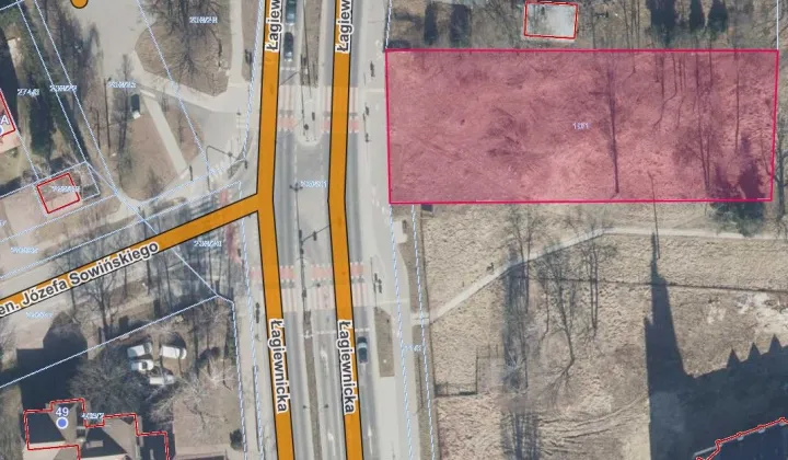 Działka budowlana Łódź Julianów, ul. Łagiewnicka