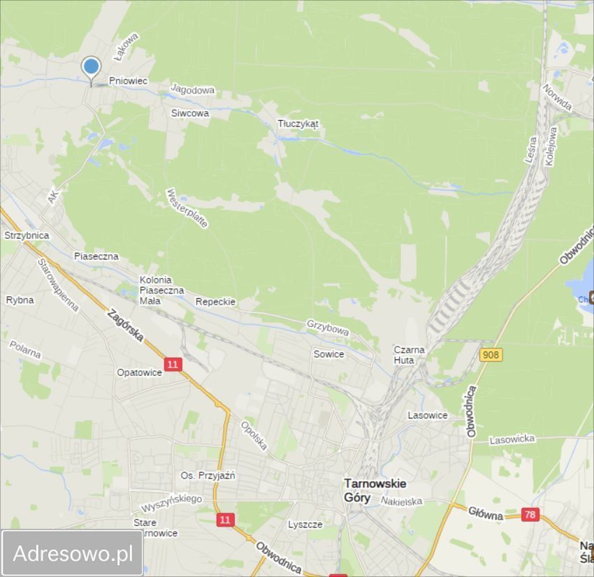 Działka rolno-budowlana Tarnowskie Góry Pniowiec, ul. Edukacji Narodowej. Zdjęcie 2