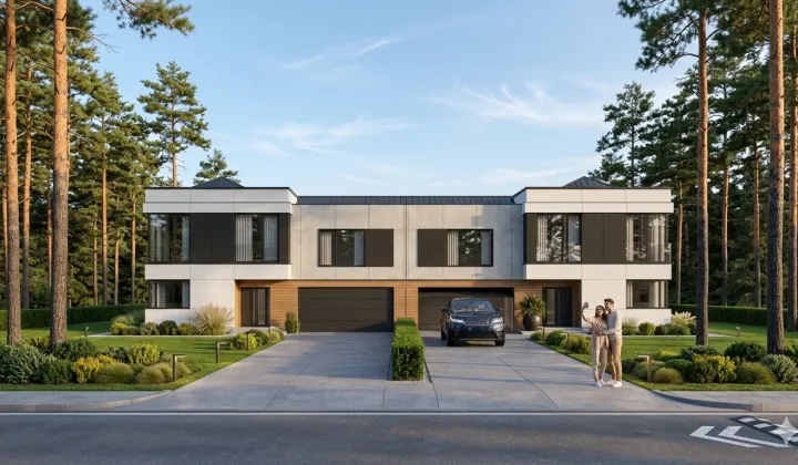 bliźniak, 6 pokoi Dziekanów Polski, ul. Odysei