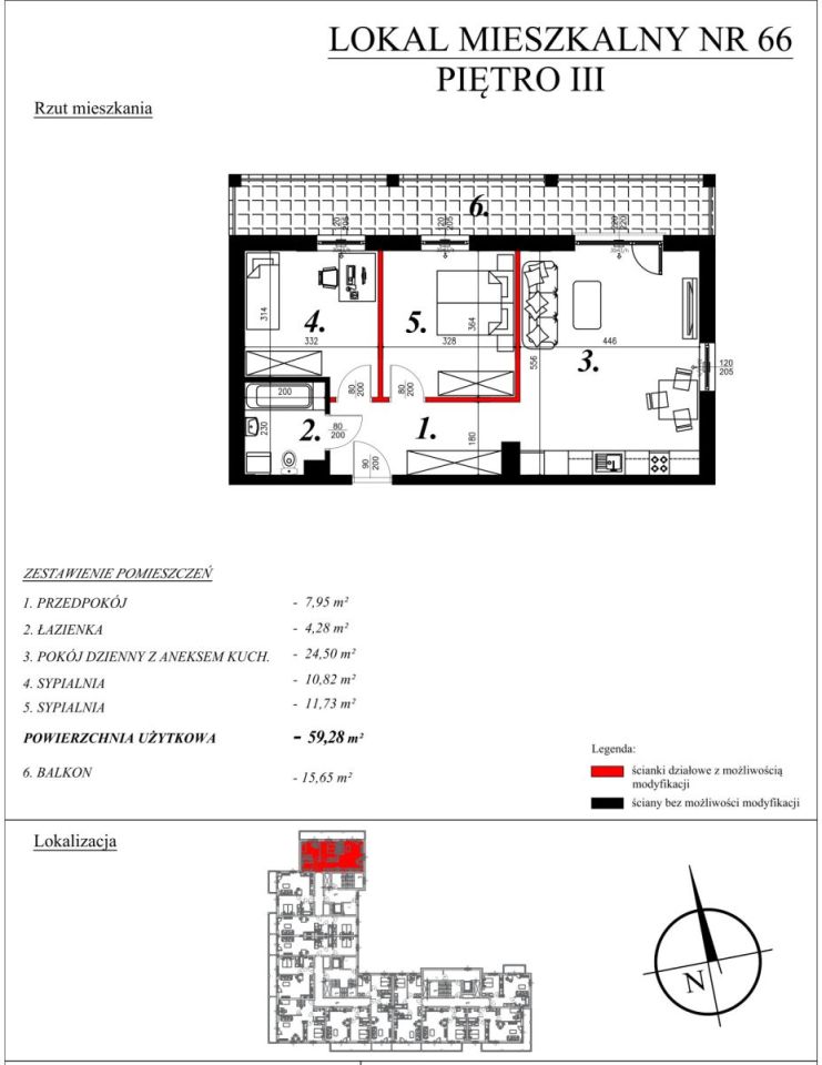 Mieszkanie 3-pokojowe Sochaczew, ul. Kochanowskiego. Zdjęcie 30