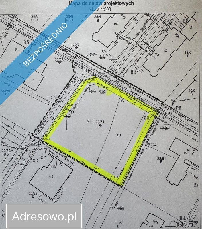 Działka budowlana Poznań Szczepankowo, ul. Nad Pokrzywką. Zdjęcie 3