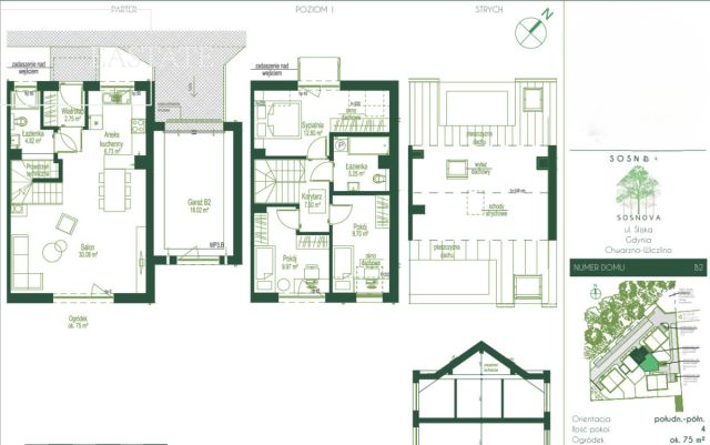 bliźniak, 5 pokoi Gdynia Chwarzno-Wiczlino, ul. Śliska. Zdjęcie 8