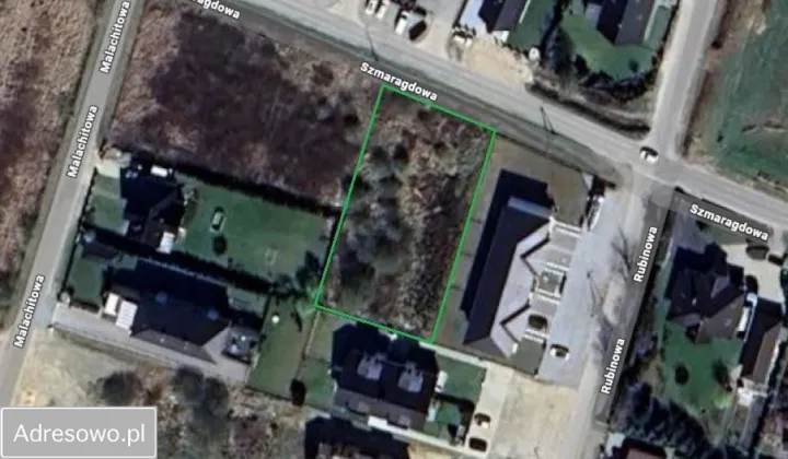 Działka budowlana Oława Nowy Otok, ul. Szmaragdowa