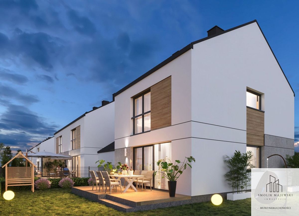 dom szeregowy, 4 pokoje Dobrzykowice, ul. Krótka. Zdjęcie 2