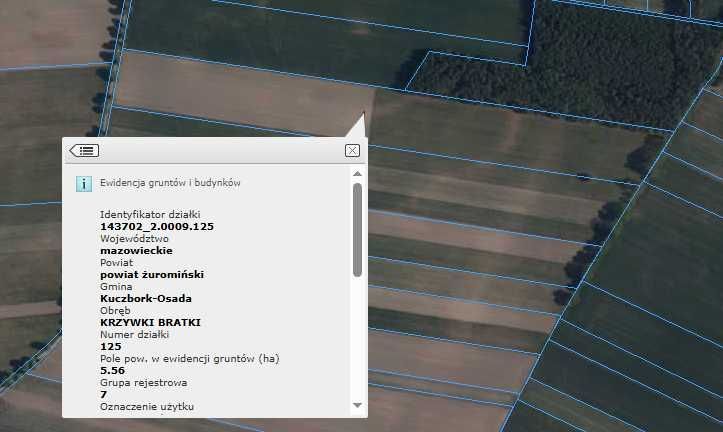 Działka rolna Krzywki-Bratki. Zdjęcie 6
