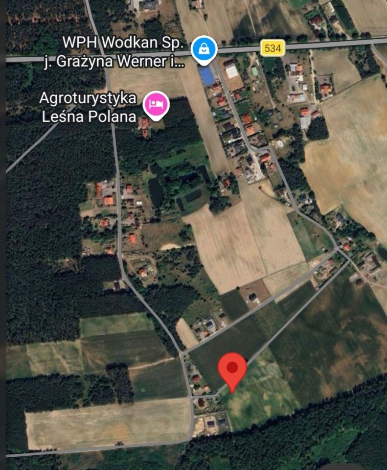 Działka budowlana Białkowo. Zdjęcie 2