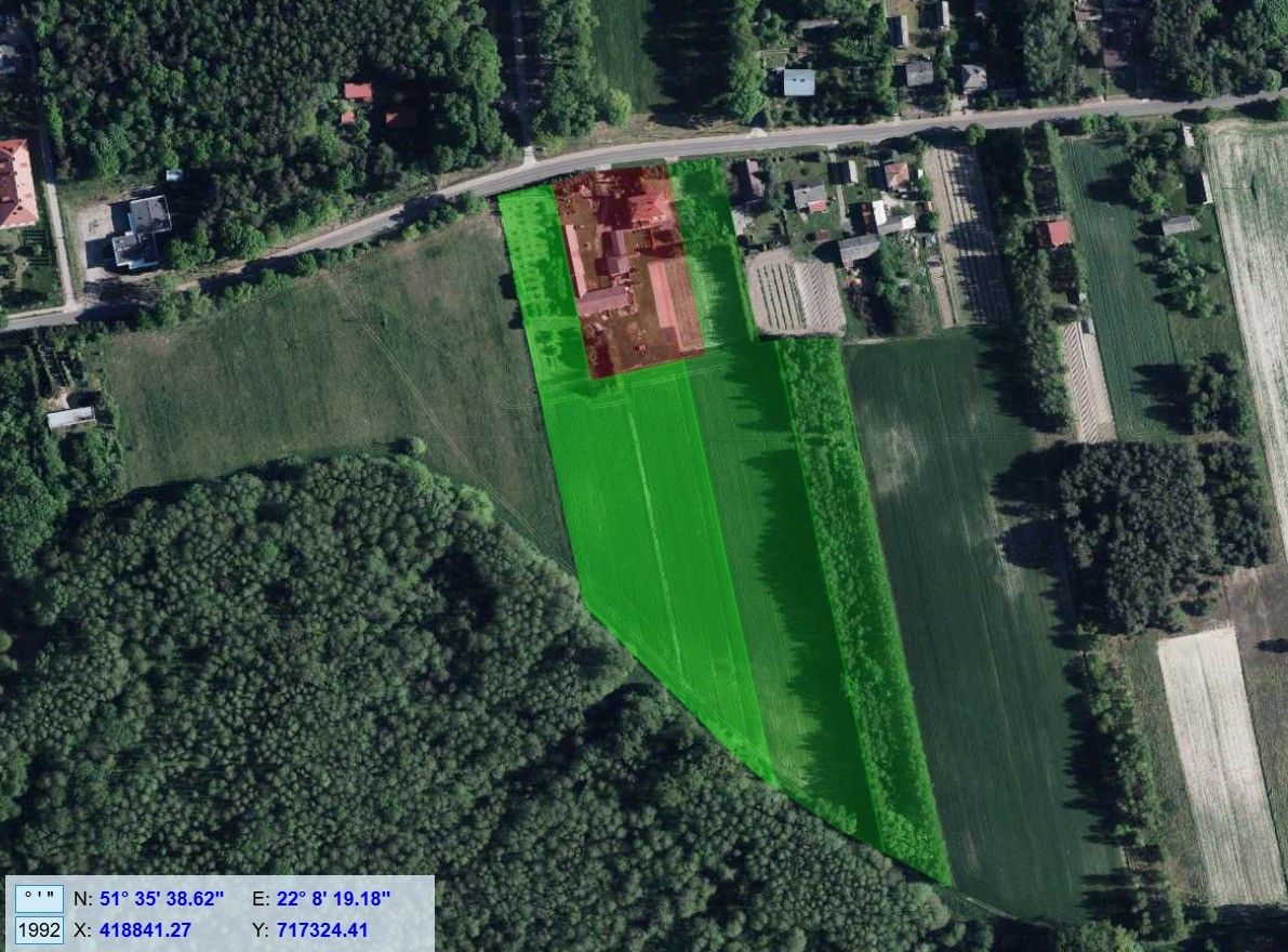 Działka siedliskowa Sobieszyn. Zdjęcie 13