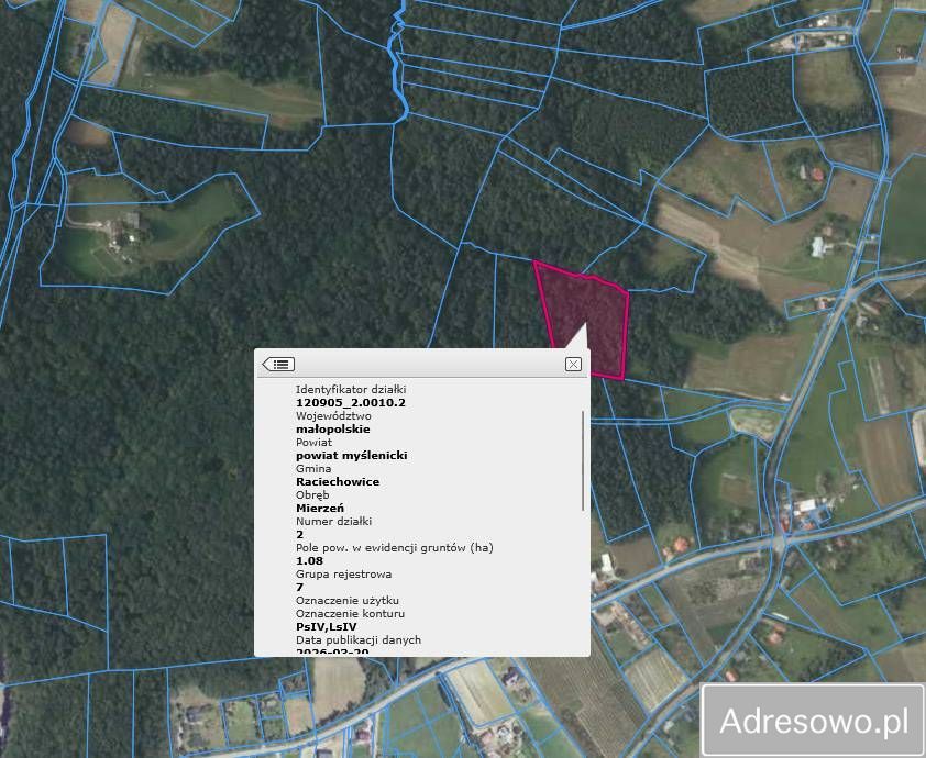 Działka rolna Mierzeń. Zdjęcie 2