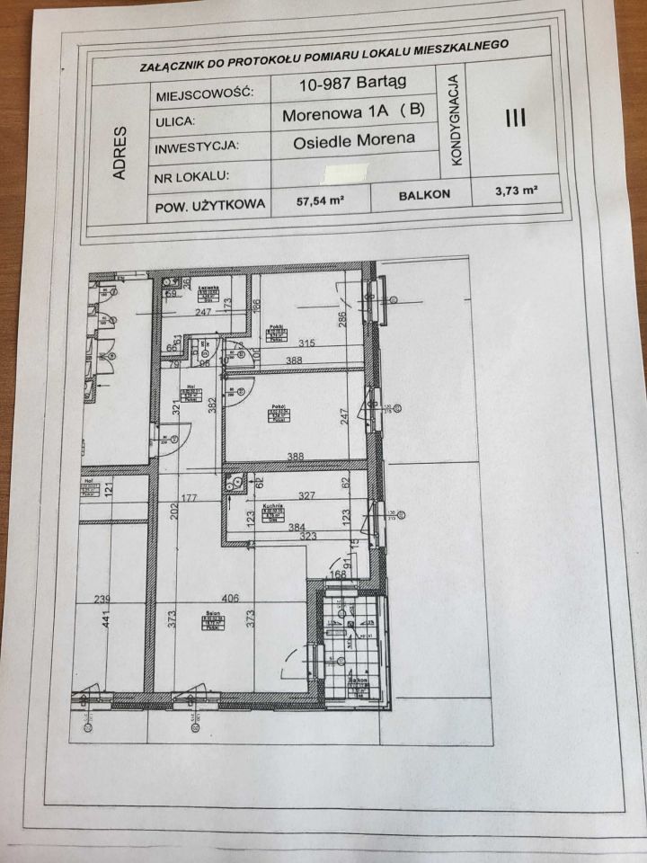 Mieszkanie 3-pokojowe Bartąg, ul. Morenowa. Zdjęcie 6