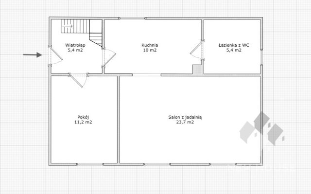 dom wolnostojący, 4 pokoje Cierzpięty. Zdjęcie 29