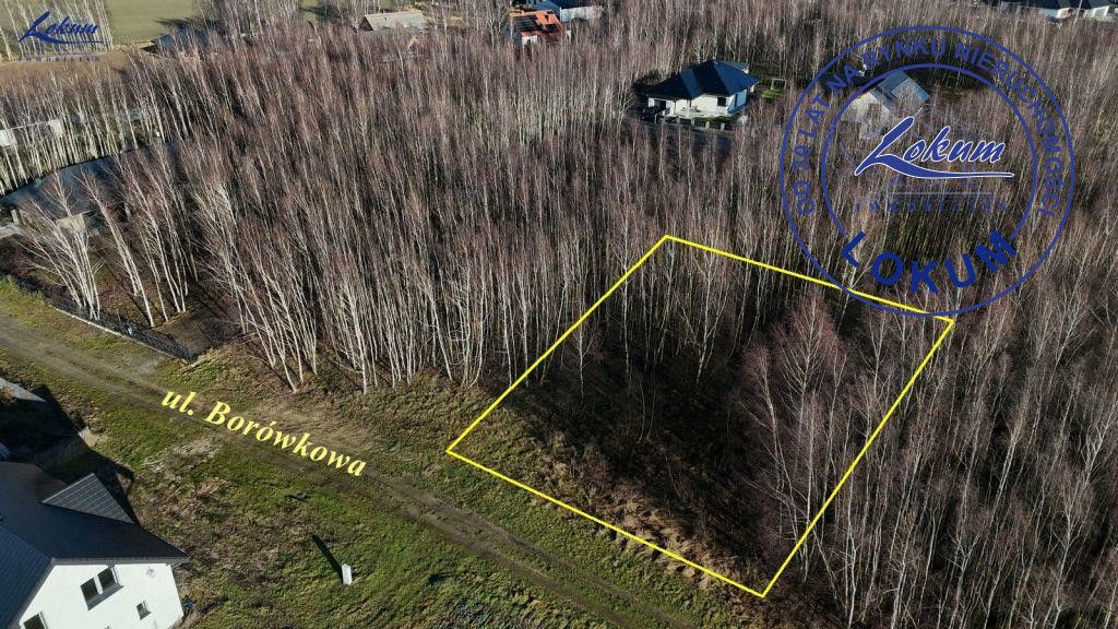 Działka inwestycyjna Lipno, ul. Borówkowa. Zdjęcie 1