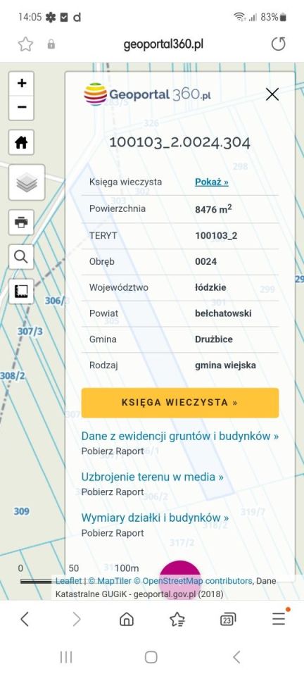 Działka leśna Suchcice. Zdjęcie 2