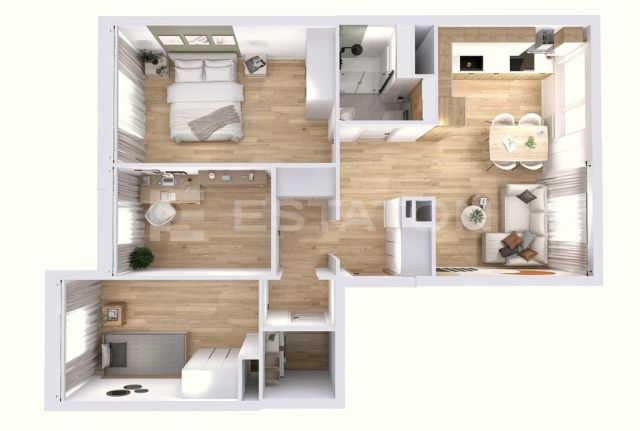 Mieszkanie 4-pokojowe Rzeszów, ul. Sportowa. Zdjęcie 11