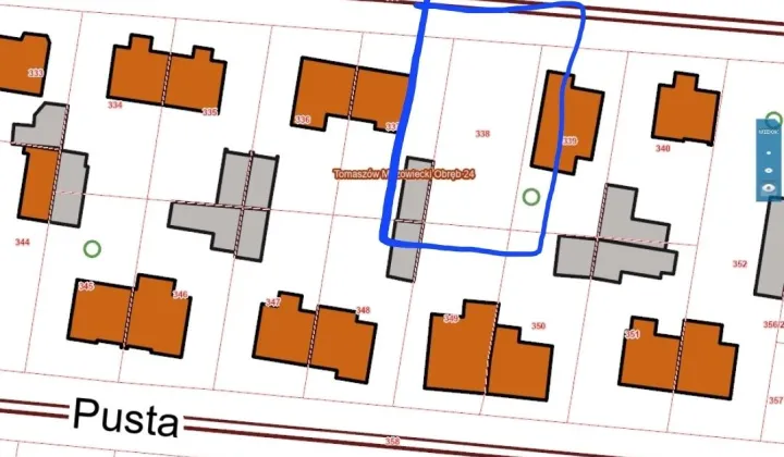 Działka budowlana Tomaszów Mazowiecki, ul. Botaniczna