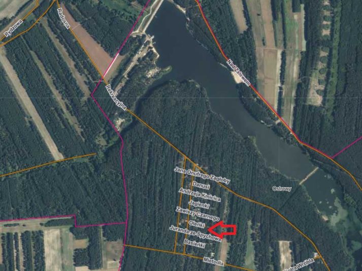 Działka rekreacyjna Ostrowy nad Okszą Zadworze, ul. Oleńki. Zdjęcie 8