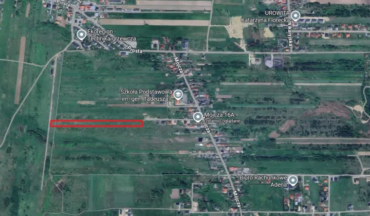 Działka budowlana Mójcza, Platynowa