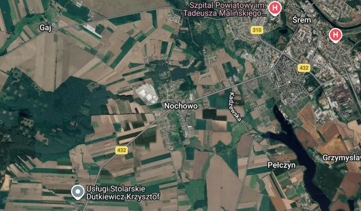 Działka leśna Nochowo