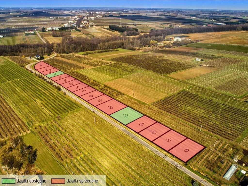 Działka budowlana Pachy. Zdjęcie 4