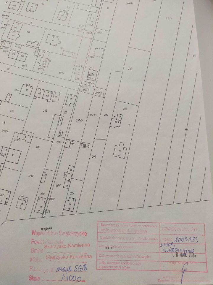 Działka rolno-budowlana Skarżysko-Kamienna, ul. Jagodowa. Zdjęcie 4