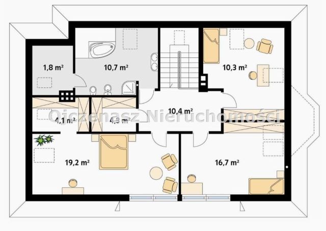 dom wolnostojący, 5 pokoi Niemcz. Zdjęcie 24